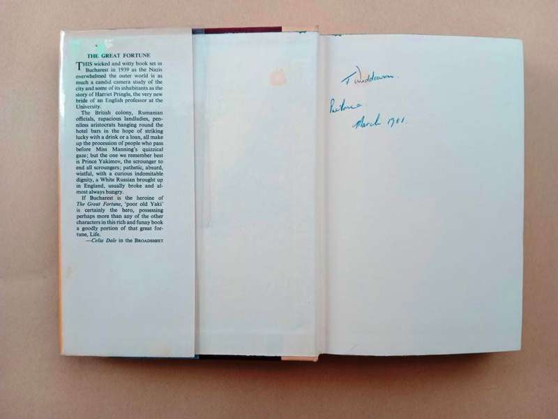 The Great Fortune, Olivia Manning