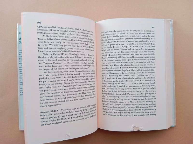 A Diary in the Strict Sense of the Term, Bronislaw Malinowski