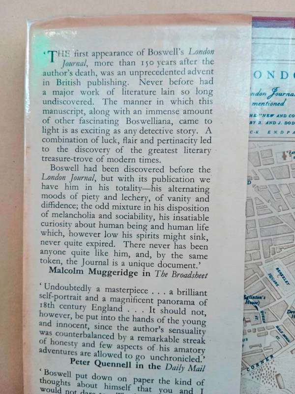 Boswell`s London Journal 1762-1763