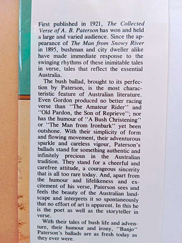 The Collected Verse of A.B. Paterson