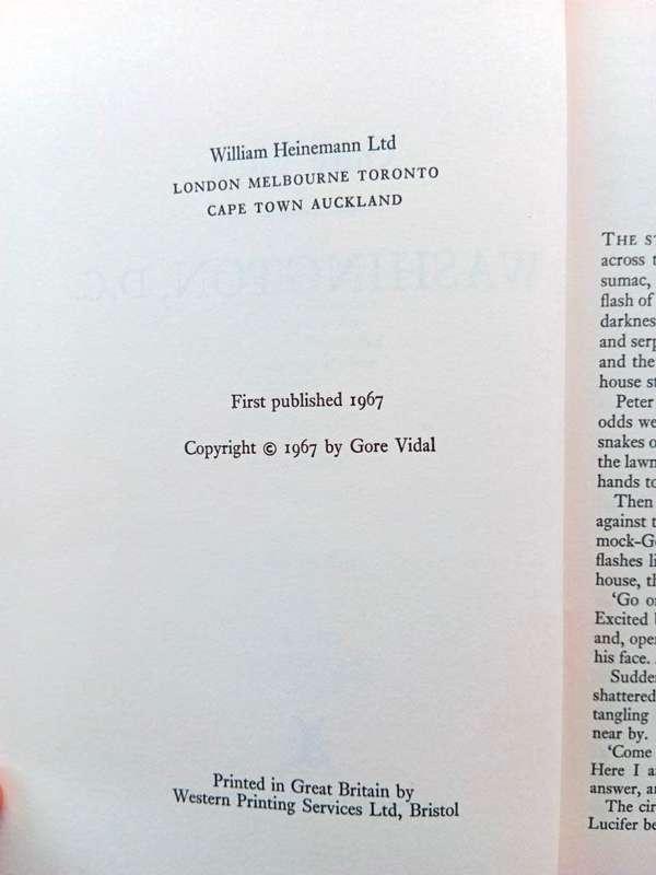 Washington D.C., Gore Vidal