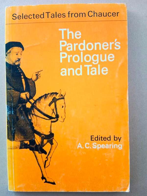 The Pardoner`s Prologue and Tale, Geoffrey Chaucer