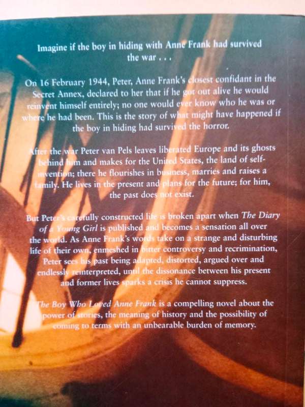 The Boy Who Loved Anne Frank, Ellen Feldman