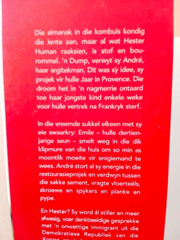Stiltetyd, Marita van der Vyver
