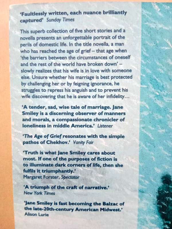 The Age of Grief, Jane Smiley