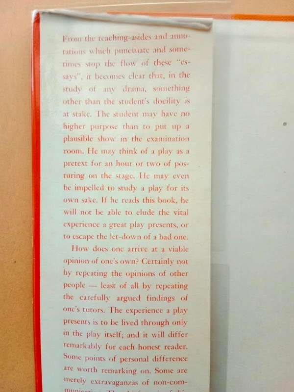 Essays on English Drama, Edward Davis