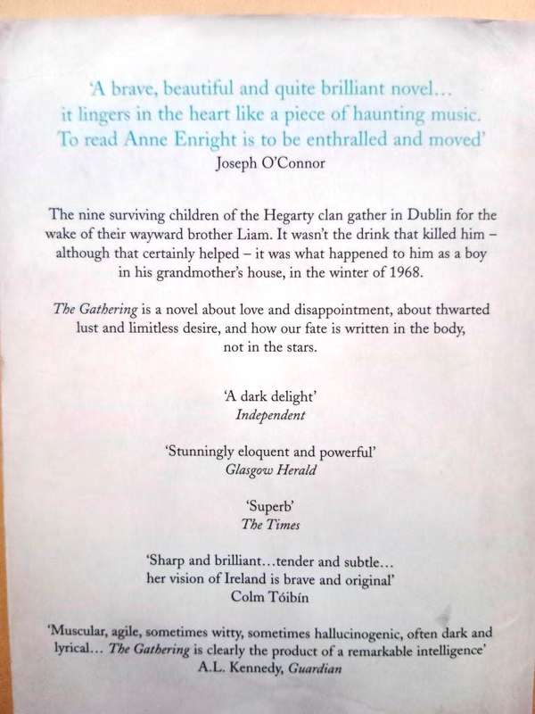 The Gathering, Anne Enright