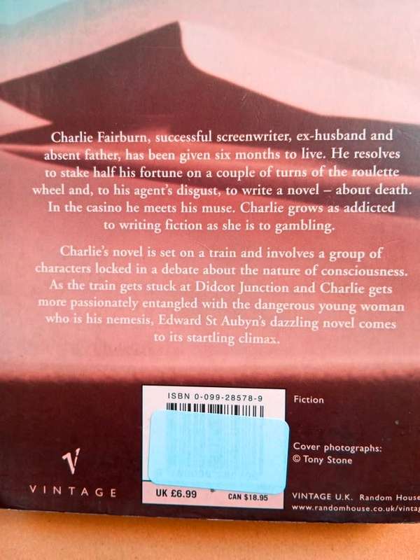 A Clue to the Exit, Edward St. Aubyn