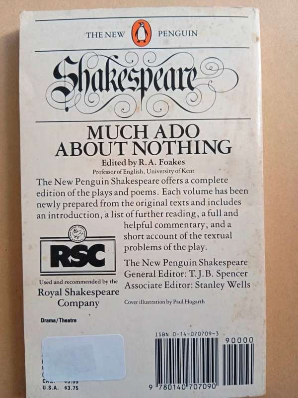 Much Ado About Nothing, William Shakespeare