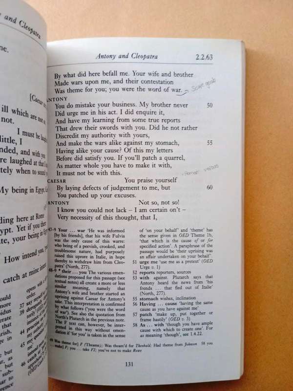 Antony and Cleopatra, William Shakespeare