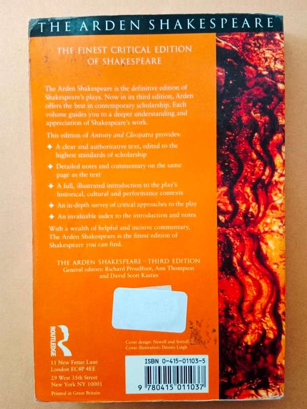 Antony and Cleopatra, William Shakespeare