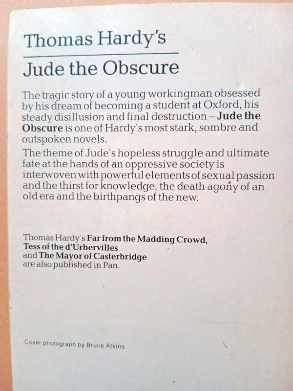 Jude the Obscure, Thomas Hardy