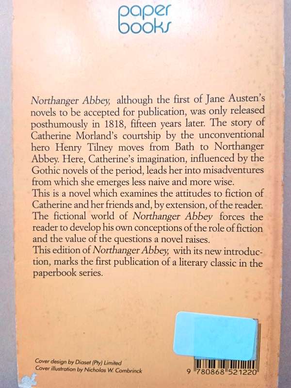Northanger Abbey, Jane Austen