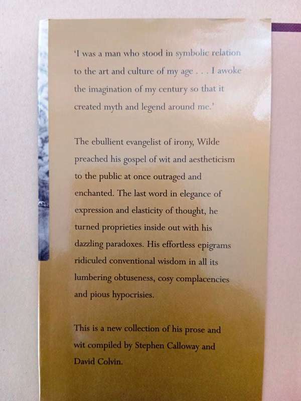 Oscariana - The Wit and Maxims of Oscar Wilde