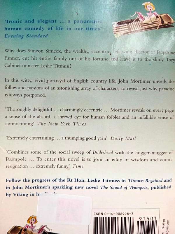 Paradise Postponed, John Mortimer