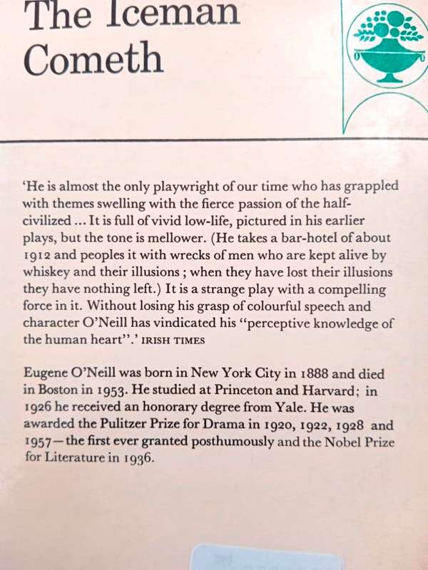 The Iceman Cometh, Eugene O'Neill