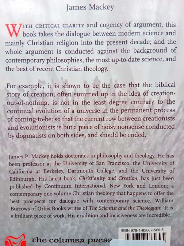 The Scientist and the Theologian, James P. Mackey
