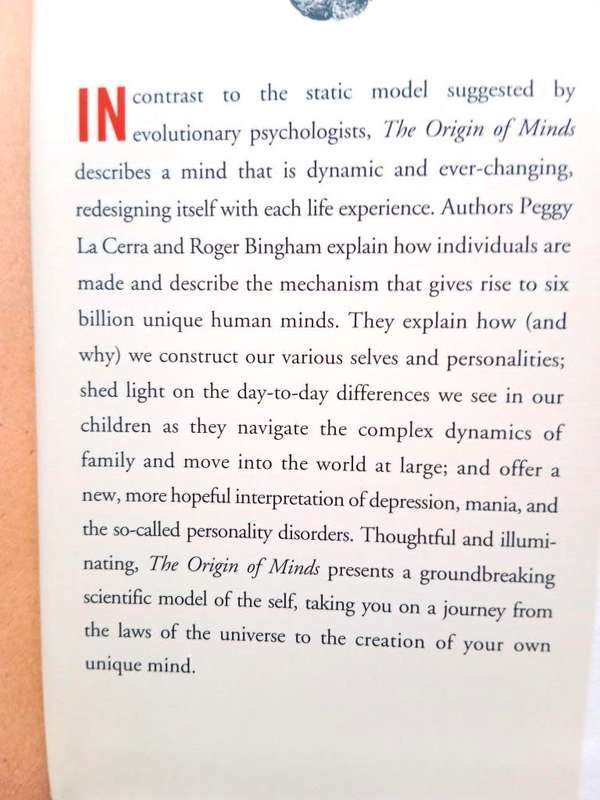 The Origin of the Minds, Peggy La Cerra and Roger Bingham