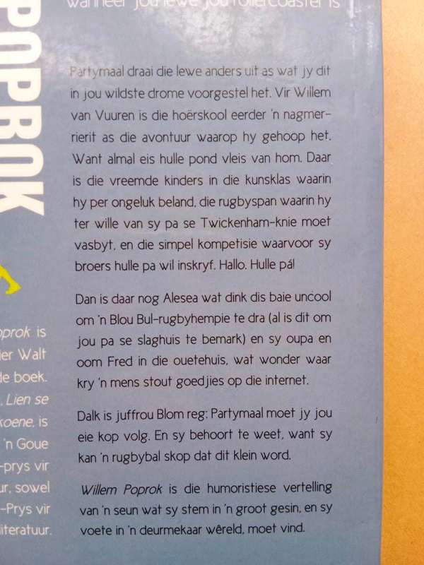 Poprok, Derick van der Walt [Jeugfiksie]