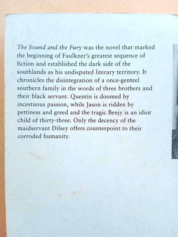 The Sound and the Fury, William Faulkner