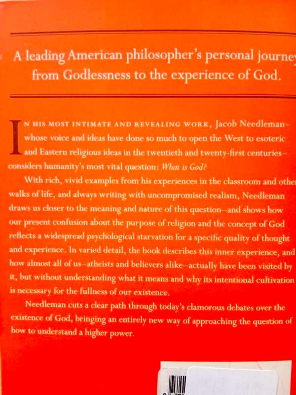 What is God?, Jacob Needleman