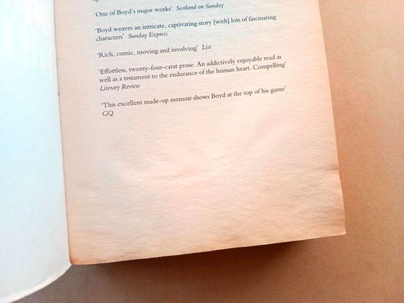 Any Human Heart, William Boyd