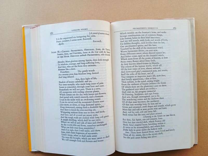Poems, Percy Bysshe Shelley [a selection]