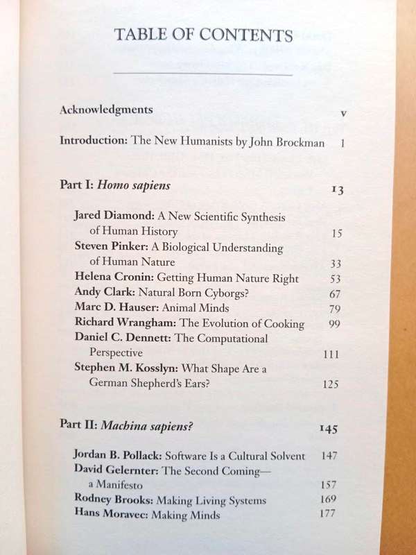 Science at the Edge, ed. John Brockman