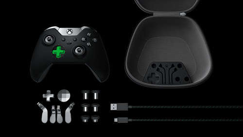 Xbox One Elite Controller with Play & Charge Battery (Xbox One)