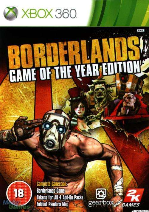 Borderlands Game of the Year Edition (Xbox 360)
