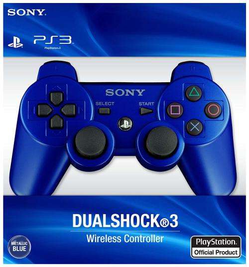 Original PS3 Wireless Controller - Metallic Blue  (Brand New)