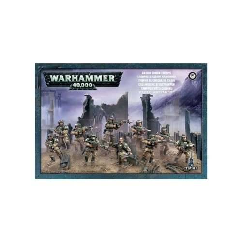 Warhammer 40k Astra Militarum Cadian Infantry Squad