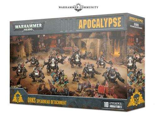 Warhammer 40k Apocalypse Ork Spearhead Detachment