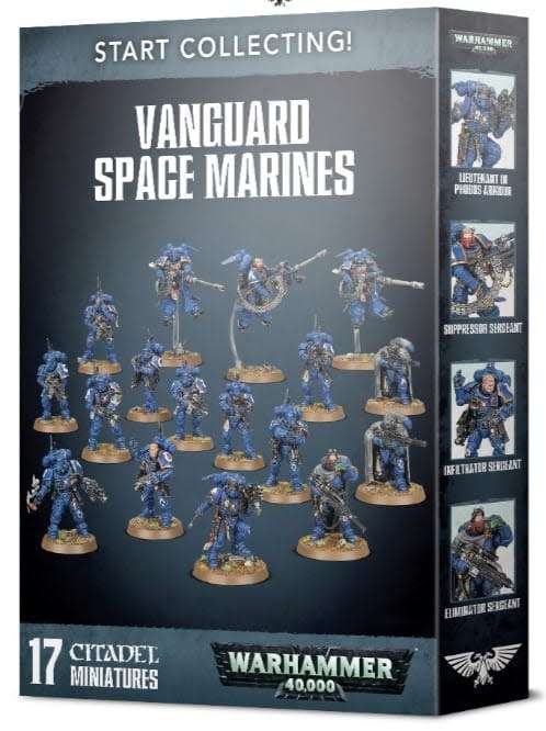 Warhammer 40k Start Collecting Vanguard Space Marines