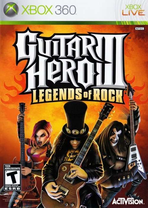 Guitar Hero III Legends of Rock (Xbox 360)