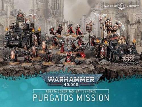 Adepta Sororitas: Battleforce- Purgatos Mission- Warhammer 40K