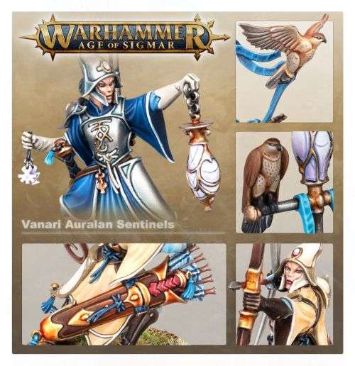 Lumineth Realm-lords: Vanari Auralan Sentinels- Warhammer Age of Sigmar
