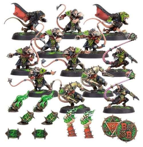 Skaven Blood Bowl Team  Skavenblight Scramblers