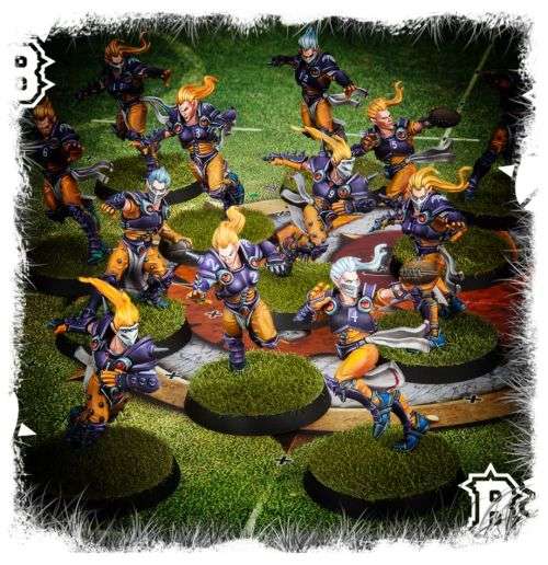 Elven Union Blood Bowl Team: Elfheim Eagles