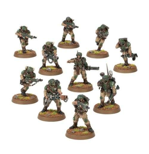 Astra Militarum: Cadian Shock Troops- Warhammer 40K