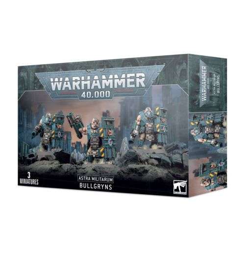 Astra Militarum: Bullgryns- Warhammer 40K