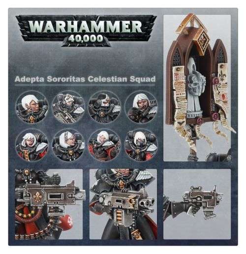 Adepta Sororitas : Battle Sisters Squad- Warhammer 40K