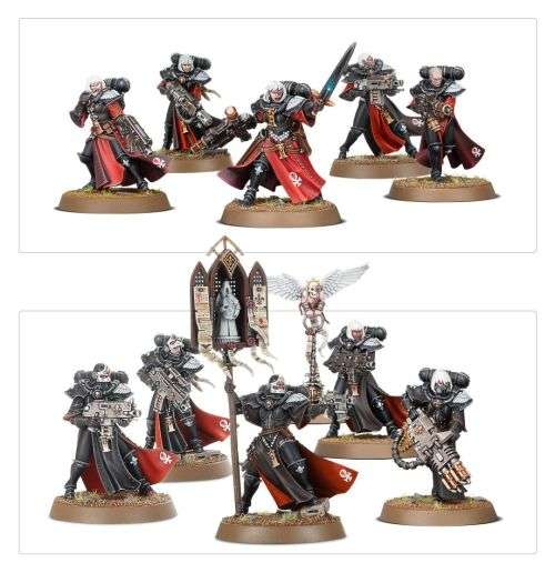 Adepta Sororitas : Battle Sisters Squad- Warhammer 40K