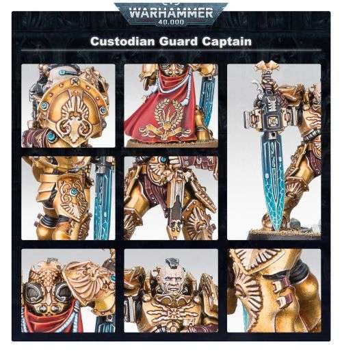 Adeptus Custodes: Custodian Guard Squad- Warhammer 40K
