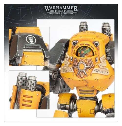 Legiones Astartes: Contemptor Dreadnought- Warhammer the Horus Heresy