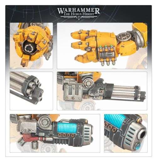 Legiones Astartes: Contemptor Dreadnought- Warhammer the Horus Heresy