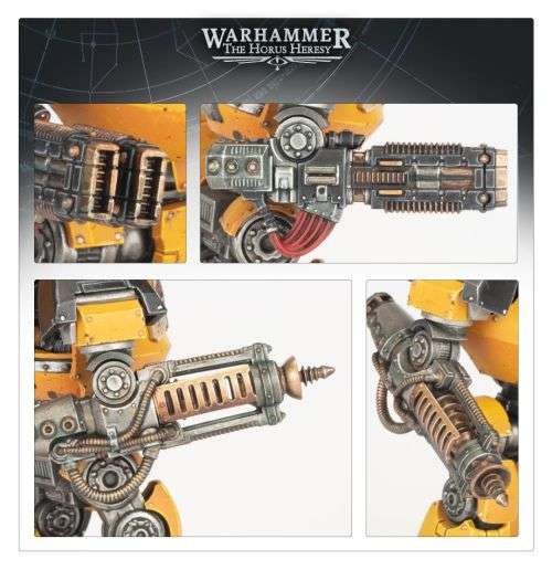 Legiones Astartes: Contemptor Dreadnought- Warhammer the Horus Heresy