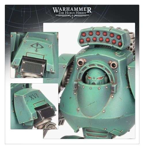 Legiones Astartes: Contemptor Dreadnought- Warhammer the Horus Heresy