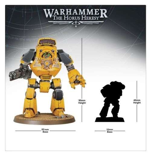 Legiones Astartes: Contemptor Dreadnought- Warhammer the Horus Heresy