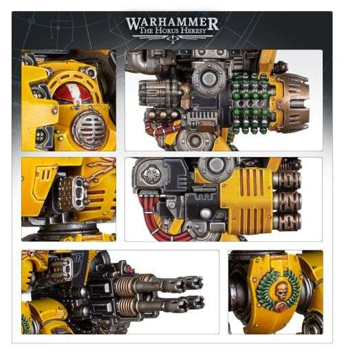 Legiones Astartes: Leviathan Siege Dreadnought with Ranged Weapons- Warhammer the Horus Heresy